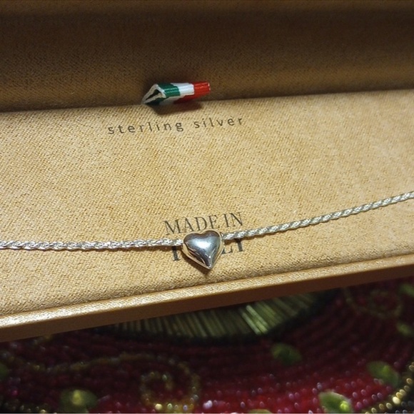 Mia Fiore Jewelry - Sterling Silver Heart Bracelet